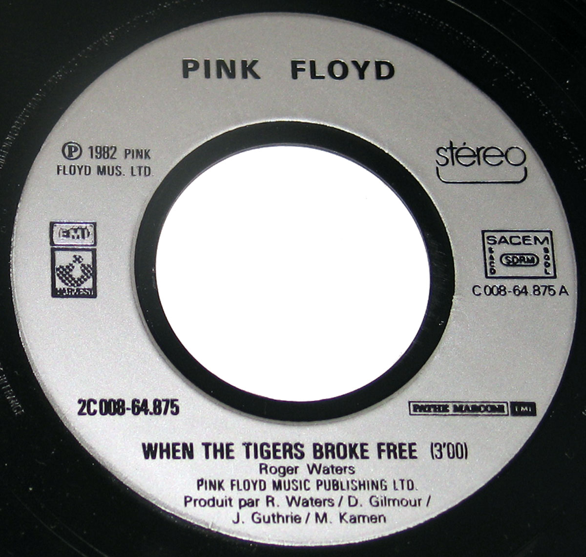 High Resolution Photo #2 PINK FLOYD When Tigers Broke Free 